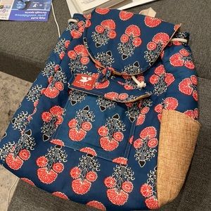 Taaluma Floral Backpack - Fits Laptop - Never Used